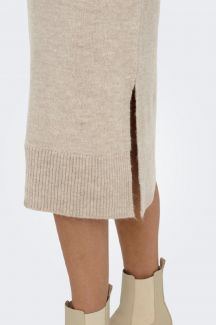 Megzta suknelė ONLY 15214595-Pumice-Stone