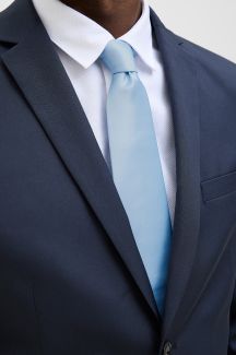 Kaklaraištis JACK & JONES 12230334-Chambray-Blue