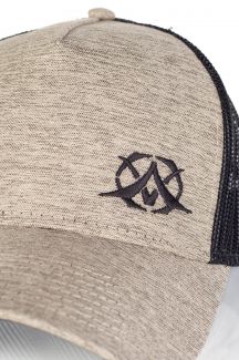 Kepurė X JEANS RAPPER-MELANGE-KHAKI