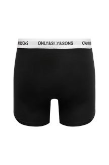 Bokserio šortai ONLY & SONS 22030385-Black-WWBL