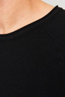 Megztinis JACK & JONES 12243968-Black