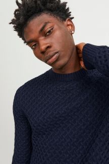 Megztinis JACK & JONES 12246281-Maritime-Blue