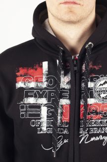 Džemperis GEOGRAPHICAL NORWAY GUTTA-BLACK