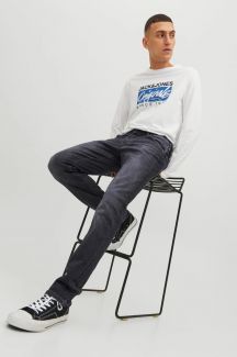 Džinsai JACK & JONES 12111026-Black-Denim