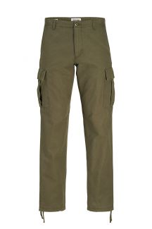 Cargo kelnės JACK & JONES 12258150-Olive-Night