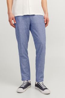 Lininės kelnės JACK & JONES 12248604-Faded-Denim