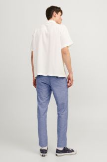 Lininės kelnės JACK & JONES 12248604-Faded-Denim