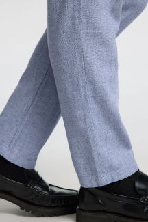 Lininės kelnės SELECTED 16087636-Cashmere-Blue