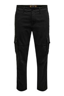 Cargo kelnės ONLY & SONS 22025431-Black