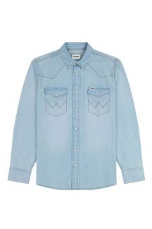 Džinsiniai marškiniai WRANGLER 112362745