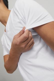 Marškinėliai JACK & JONES 12059219-OPT-WHITE