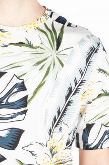 Marškinėliai JACK & JONES 12269312-Cloud-Dancer