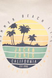 Marškinėliai JACK & JONES 12277929-Moonbeam