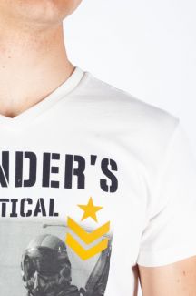 Marškinėliai LEGENDERS HERRISSON-OFF-WHITE