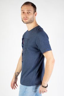 Marškinėliai MCL 35760-LACIVERT-MELANJ