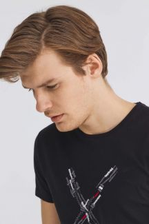 Marškinėliai XINT 501636-SIYAH