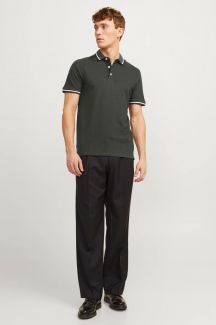 Polo marškinėliai JACK & JONES 12136668-Forest-Night