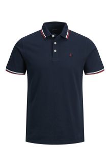 Polo marškinėliai JACK & JONES 12136668-Navy
