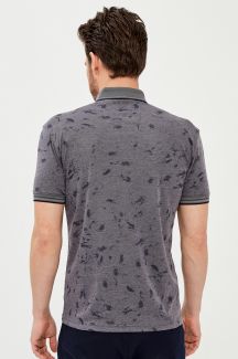 Polo marškinėliai MCL 39076-LACIVERT-GRI