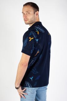 Polo marškinėliai MCL 39551-LACIVERT