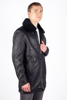 Odinė striukė DEERCRAFT 3701-0123-black