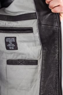 Odinė striukė DEERCRAFT 3701-0123-black