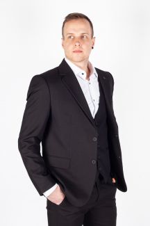 Švarkas FRAPPOLI 6211-VENUS-SIYAH-JACKE