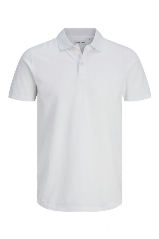 Polo marškinėliai JACK & JONES 12175007-White-SOLID