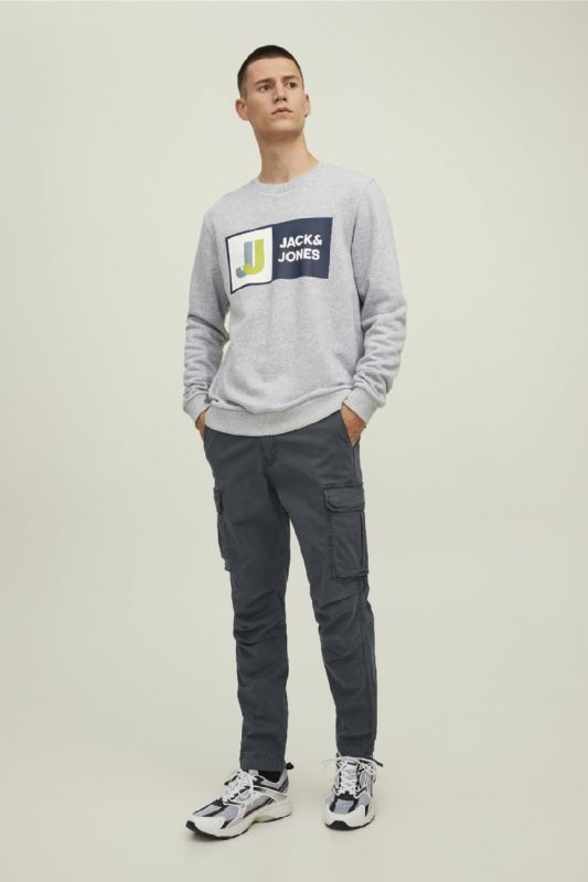 Cargo kelnės JACK & JONES 12216664-Asphalt