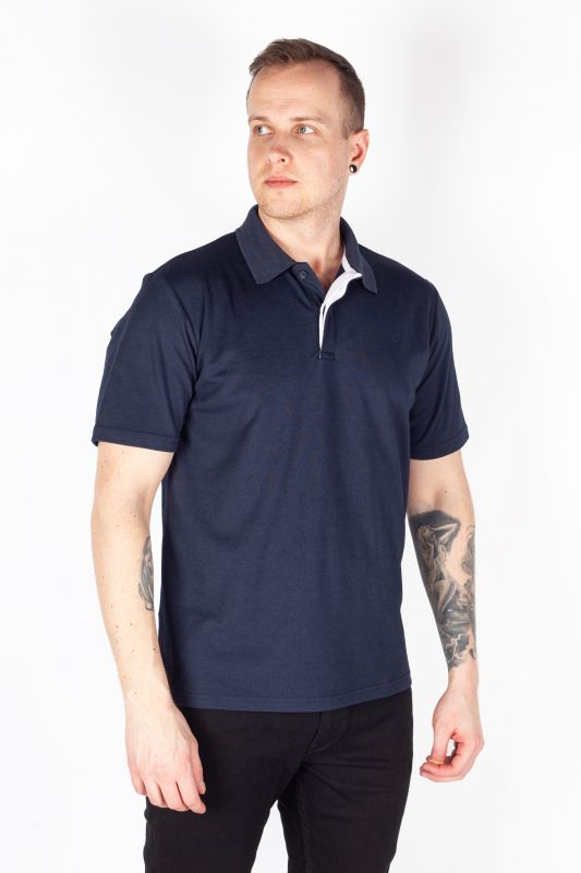 Polo marškinėliai JACK & JONES 12277617-Night-Sky