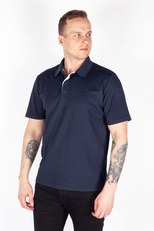 Polo marškinėliai JACK & JONES 12277617-Night-Sky