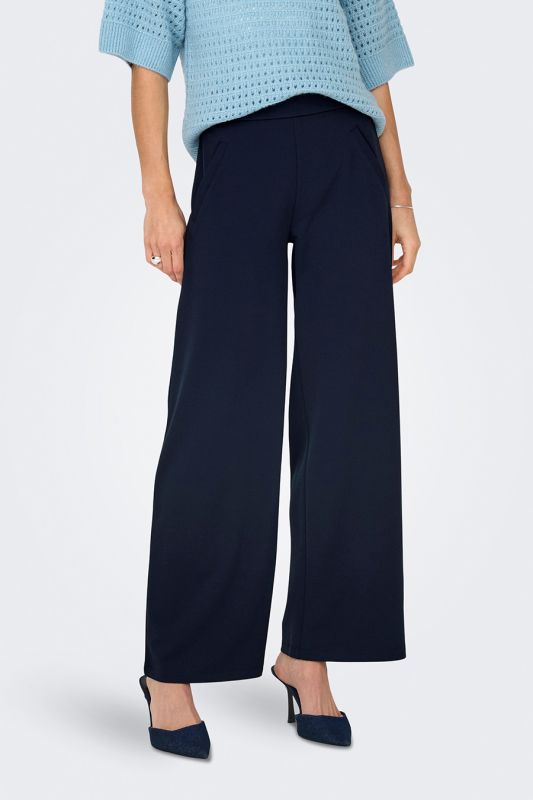 Medžiaginės kelnės JACQUELINE DE YONG 15221238-Black-Iris