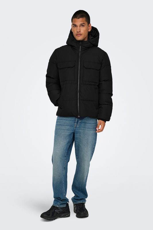 Žieminė striukė ONLY & SONS 22029661-Black