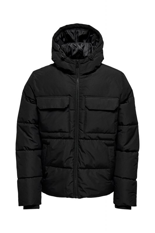 Žieminė striukė ONLY & SONS 22029661-Black