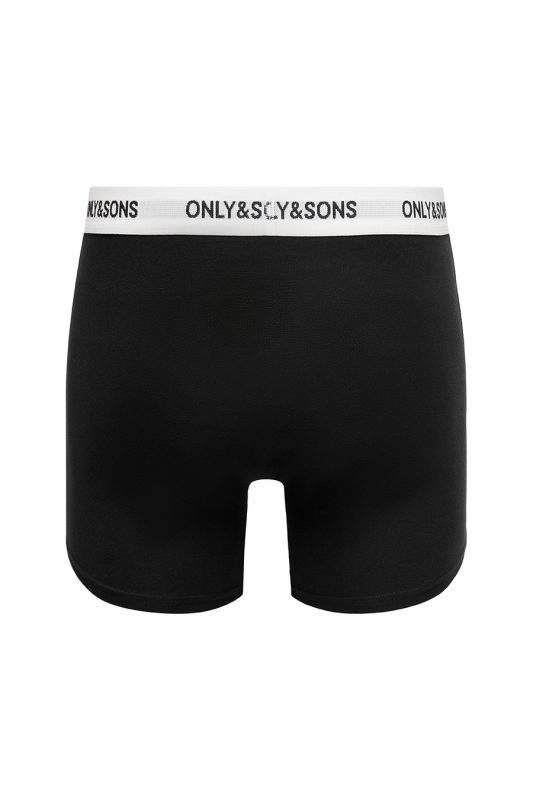 Bokserio šortai ONLY & SONS 22030385-Black-WWBL