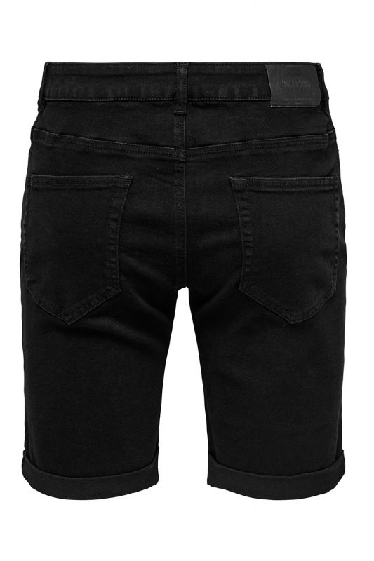 Džinsiniai šortai ONLY & SONS 22032925-Black