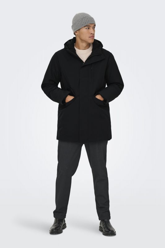 Žieminė striukė ONLY & SONS 22037057-Black