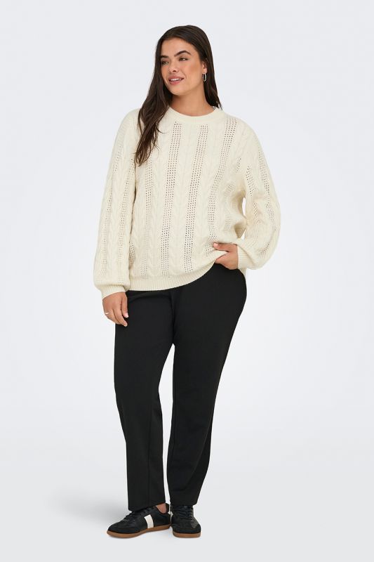 Megztinis ONLY CARMAKOMA 15358155-Whitecap-Gray