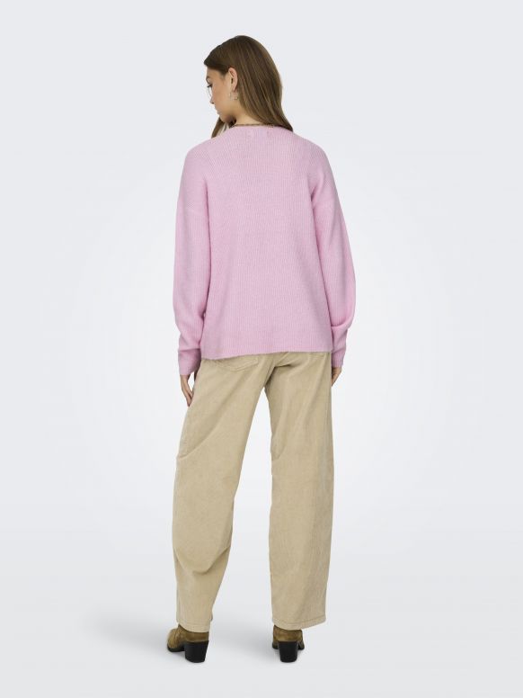 Megztinis ONLY 15204588-Pink-Lady