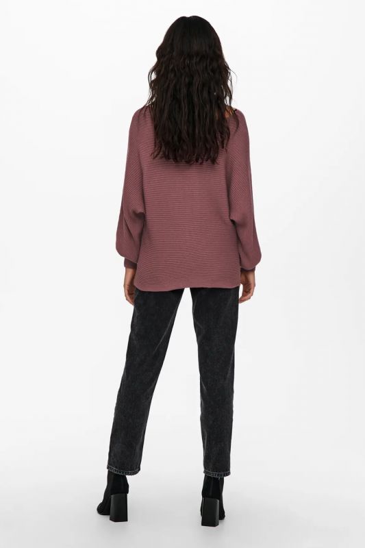 Megztinis ONLY 15226298-Rose-Brown