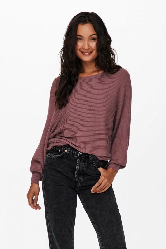 Megztinis ONLY 15226298-Rose-Brown