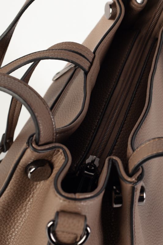 Rankinė FLORA&CO F5679-TAUPE