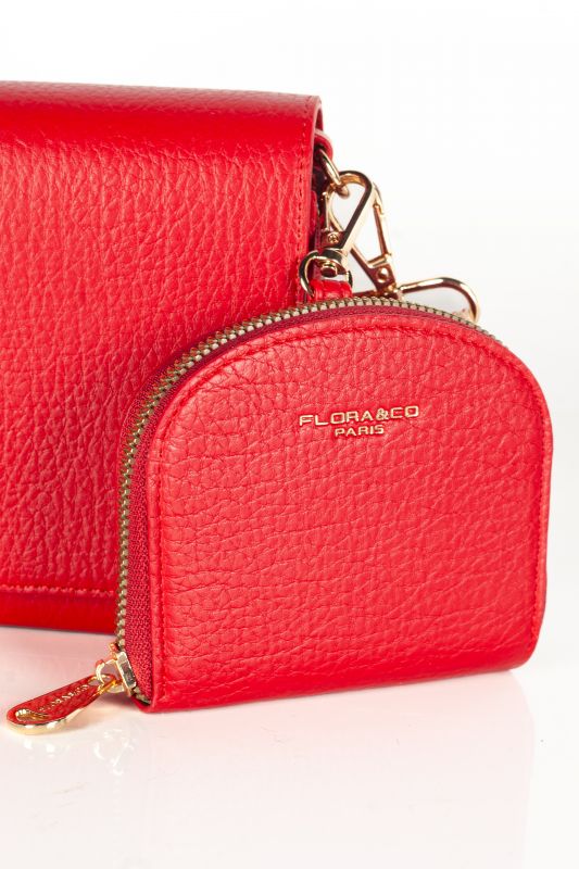 Rankinė per petį FLORA&CO F5008-ROUGE