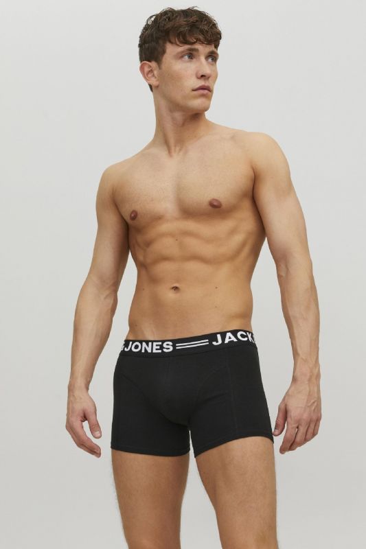 Bokserio šortai JACK & JONES 12081832-Black-Black-W