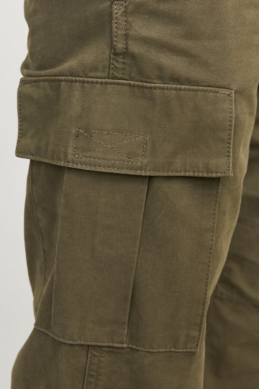 Cargo kelnės JACK & JONES 12258150-Olive-Night