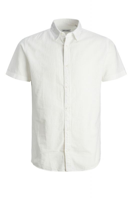 Lininiai marškiniai JACK & JONES 12253721-White