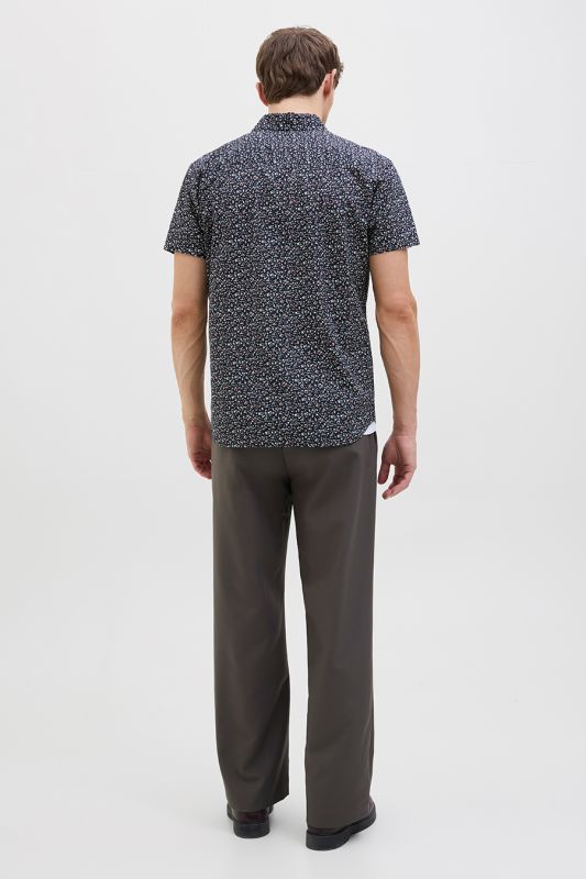 Lininiai marškiniai JACK & JONES 12274951-Night-Sky
