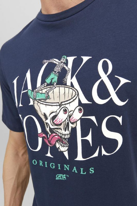 Marškinėliai JACK & JONES 12241950-Navy-Blazer