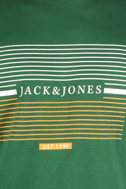 Marškinėliai JACK & JONES 12247810-Dark-Green