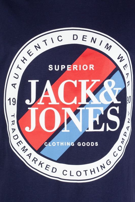 Marškinėliai JACK & JONES 12248624-Navy-Blazer